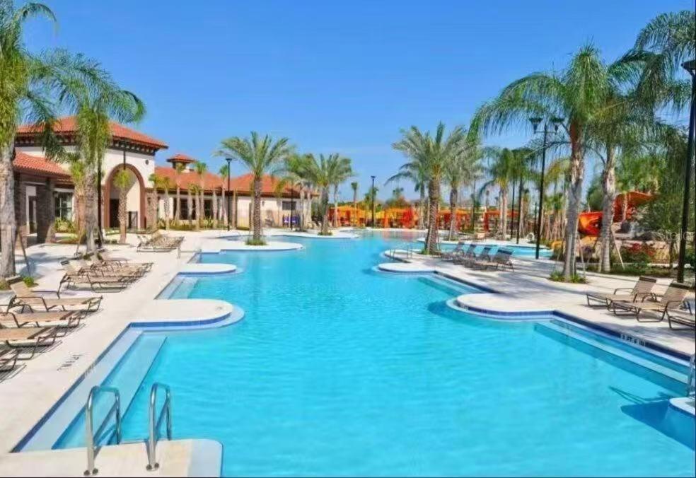 Elegant King Queen Suite Rooms -Private Bath-5 Star Resort-Pool-Spa-Club-Disney-Water Park-Wifi-Smart Tv Davenport Exterior photo